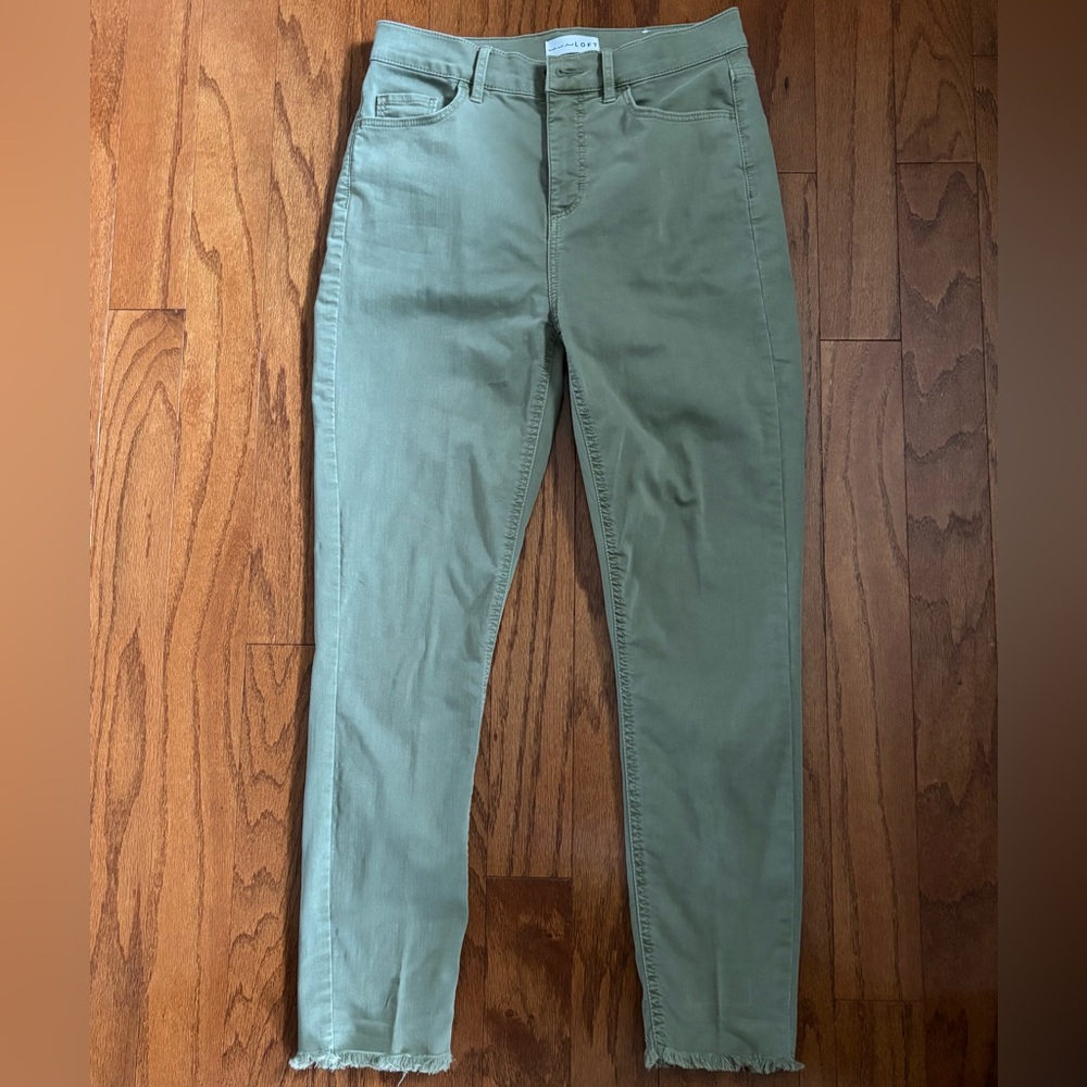 Loft Women's Green Pants